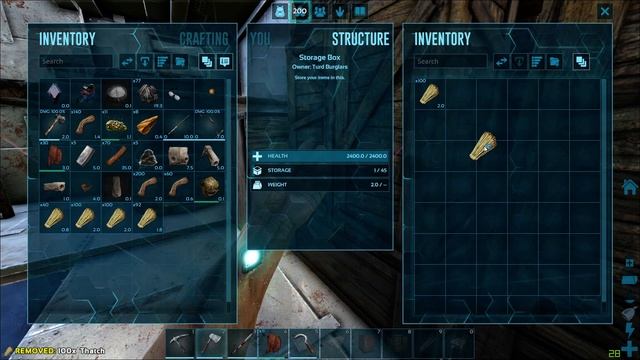 ARK: The beginning of the Log build (aka the grunt) смотреть онлайн