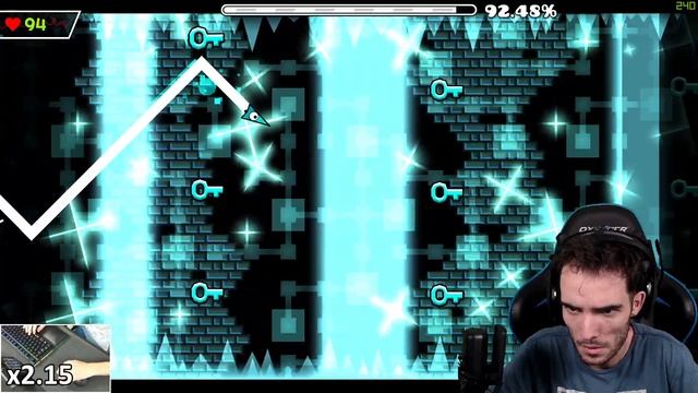 USO SPEEDHACK PARA JUGAR EXTREMES LO MÁS RÁPIDO QUE PUEDA | Geometry Dash смотреть онлайн