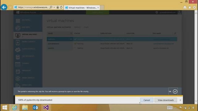 Introducing the Visual Studio 2013 Virtual Machine on Windows Azure смотреть онлайн