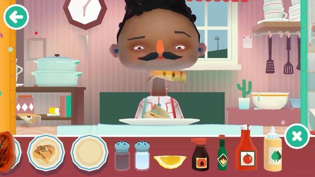 Toca Kitchen 2 - ลุงหนวดผู้ชอบเนื้อ!! [ เกมส์มือถือ ]