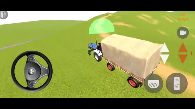 TRANSPORTING tractor driving 3d #fs22 John Deere🌾 tractor Offroding Android gameplay #gta5 #gtav fa смотреть онлайн