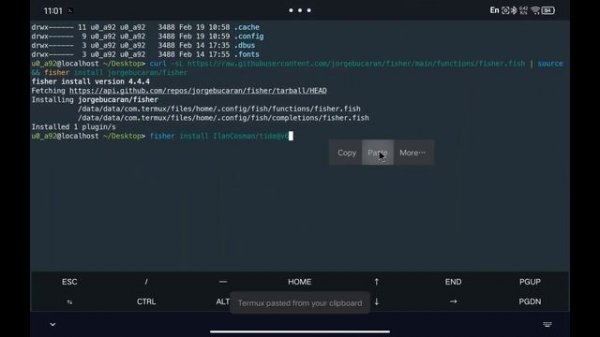 How to install Fish Shell in Termux and customize your terminal! - Linux on Android - No Root