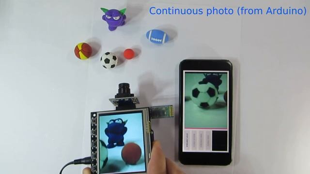Unique Arduino TFT-shield. Arduino Bluetooth Camera.