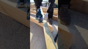 Баня 62м². Сборка стен.