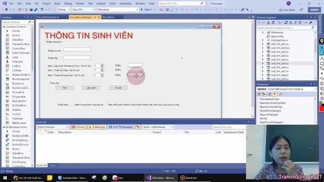 Bài 8: NumericUpdown -Textbox (Phần 3) смотреть онлайн