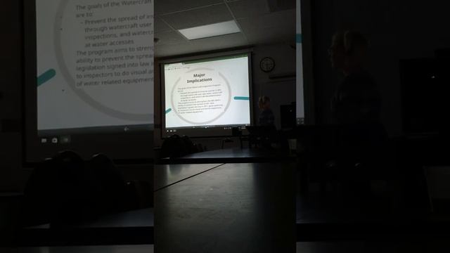 Biol 397 - Watercraft Inspection internship presentation (p1) смотреть онлайн