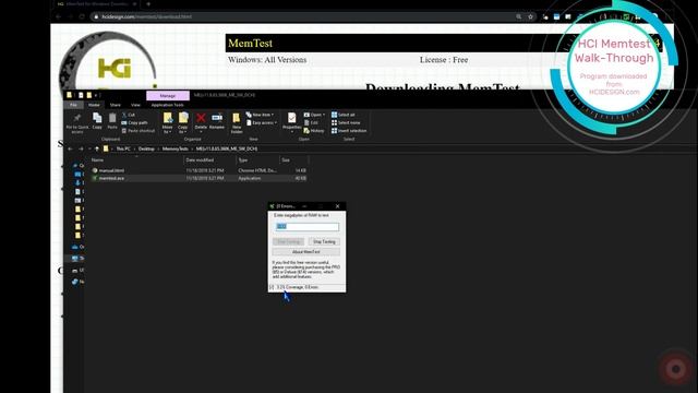 Test RAM for free with (HCI)Memtest..Walk-through (1080p) - 2020 RAM Series Vid(2)of(3) смотреть онлайн
