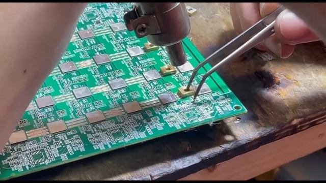 Установка радиаторов Bitmain Antminer S17 Refit