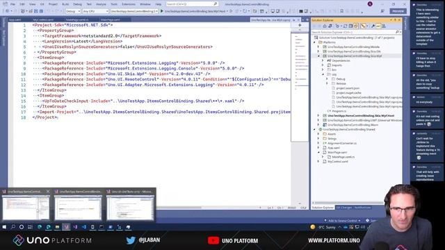 Uno Platform Live Coding - Debugging & Adding C# Support Directly to Uno Playground смотреть онлайн