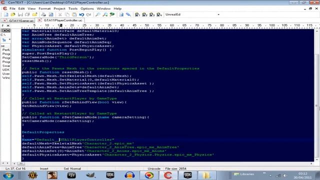 How to create your own classes for a custom character, game and weapon PART 2.wmv смотреть онлайн