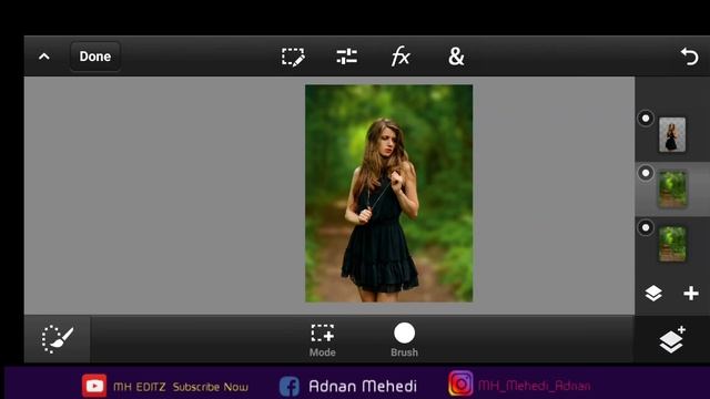How To Blur Background & Outdoor portrait editing in Photoshop touch | Lightroom color correction смотреть онлайн