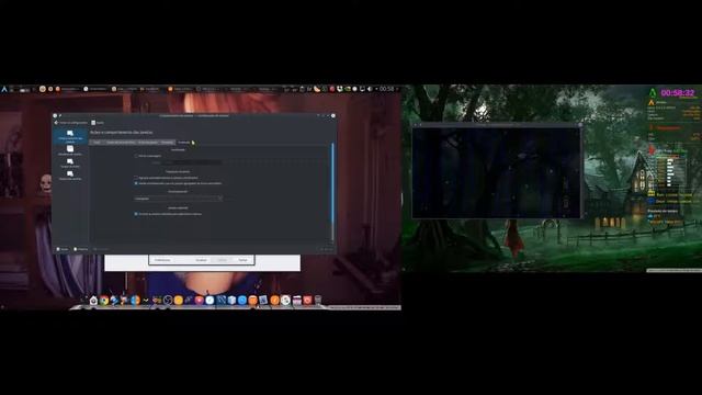 Plasma 5.5.4 -Arch linux - My Desktop - Multiple monitors смотреть онлайн