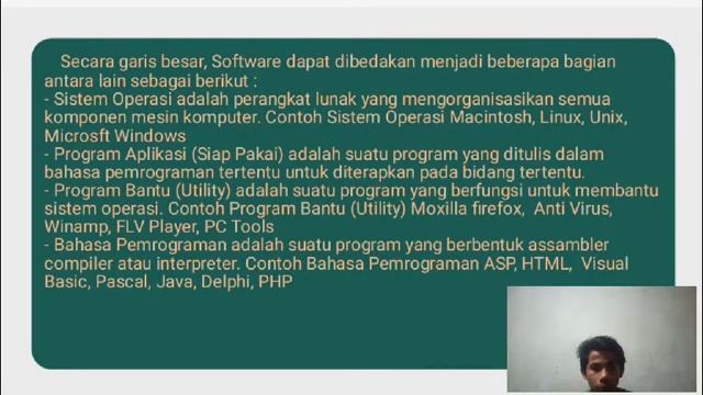 Software (Presentasi Kelompok III Prodi Ilmu Komputer) смотреть онлайн