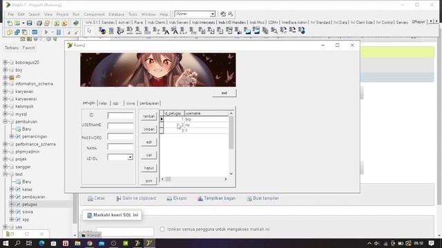 Aplikasi pembayaran SPP dengan delphi 7 смотреть онлайн