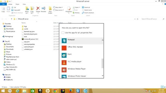 HOW TO CREATE MINECRAFT SERVER 1.8.3 USING HAMACHI ON WINDOWS 8.1 смотреть онлайн