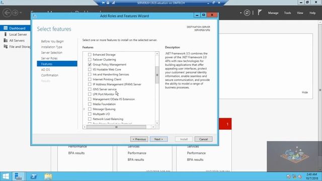 How to Install AD DS Role On Server 2012R2 смотреть онлайн