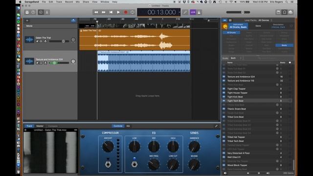Quick Tip 11 - Creating a Soundtrack Using GarageBand смотреть онлайн
