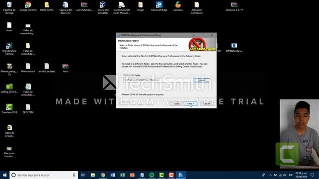 Instalación de anti spyware WINDOWS 7, 8, 8.1, 10 смотреть онлайн