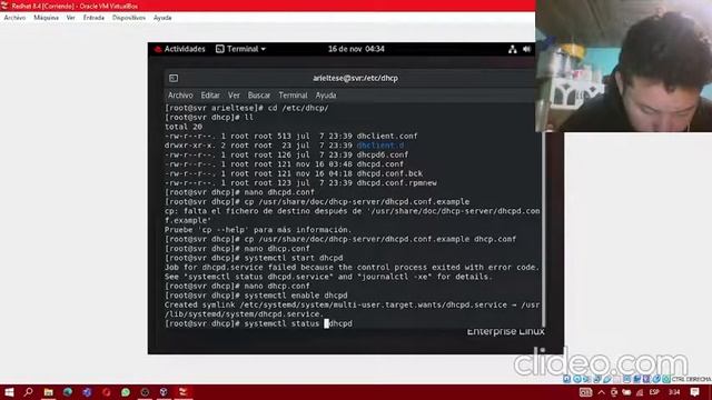 Instalacion de Dhcp para Redhat 8.4 смотреть онлайн