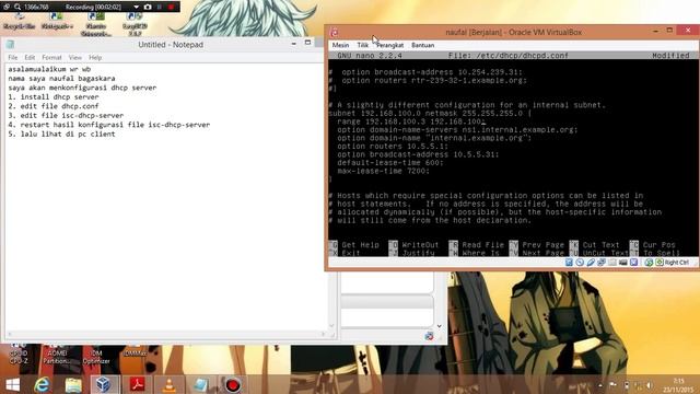 konfigurasi dhcp menggunakan linux debian смотреть онлайн