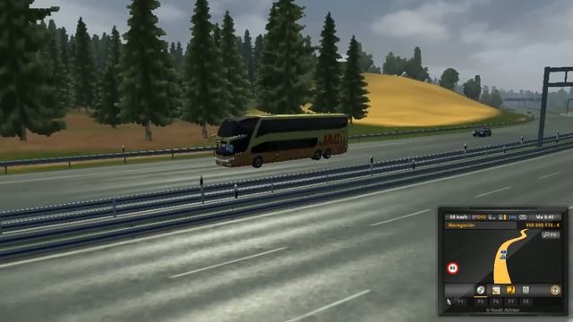 Marcopolo paradiso 1800DD G7 Jac Eurotruck Simulator 2 Mod bus [buses chilenos] смотреть онлайн