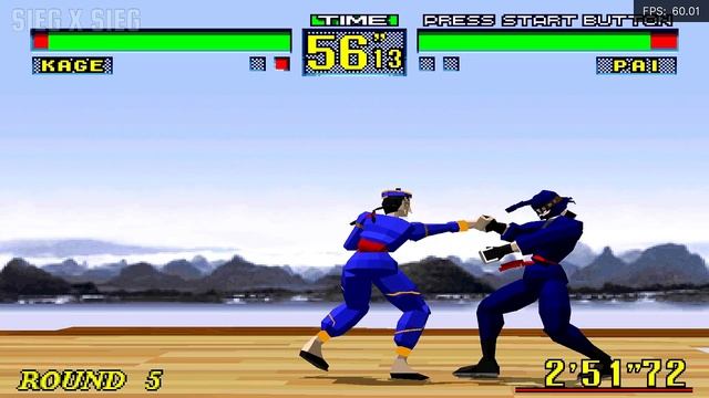 Virtua Fighter (Sega Saturn) | HD Gameplay | RetroArch смотреть онлайн