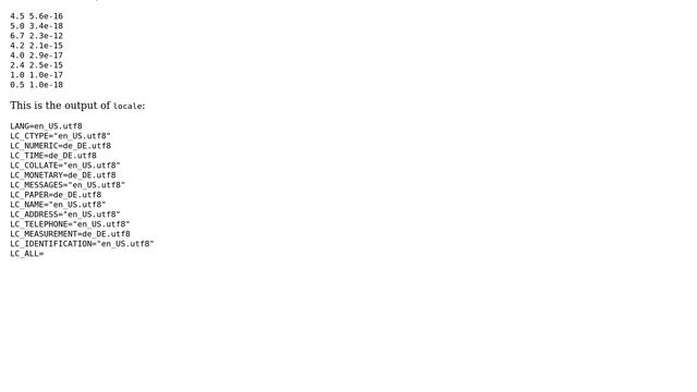Unix & Linux: "sort -g" does not work as expected on data in scientific notation смотреть онлайн