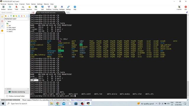 AWS தமிழ் | Linux disk partition | Elastic block store | Part 4 смотреть онлайн