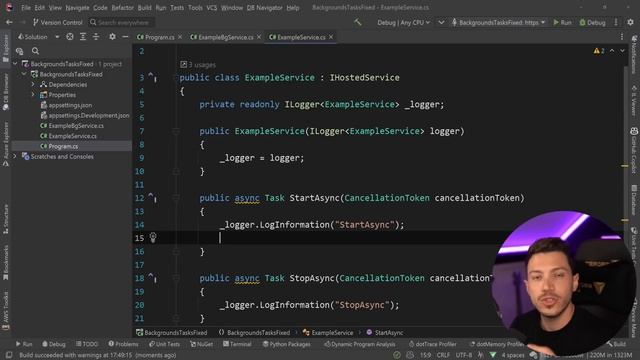 Background Tasks Are Finally Fixed in .NET 8 смотреть онлайн