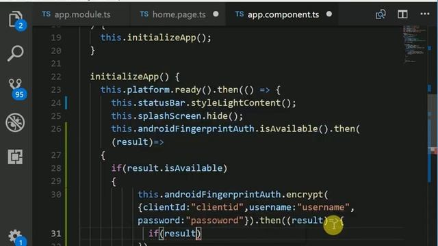 IONIC4 Android Fingerprint Auth смотреть онлайн