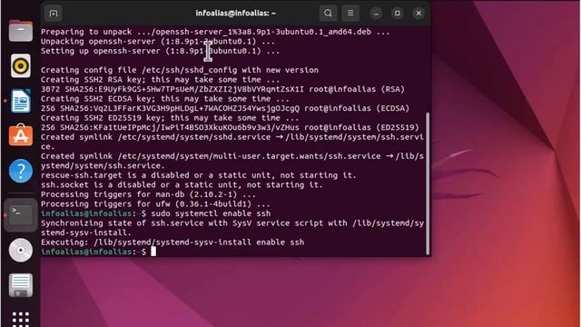 Openssh installation and uninstallation in Ubuntu смотреть онлайн