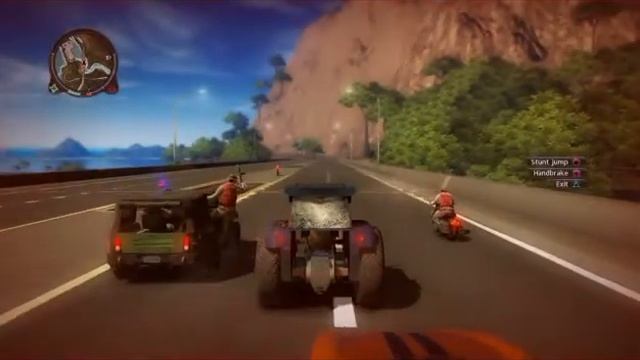 Just Cause 2 Tractor Chase смотреть онлайн