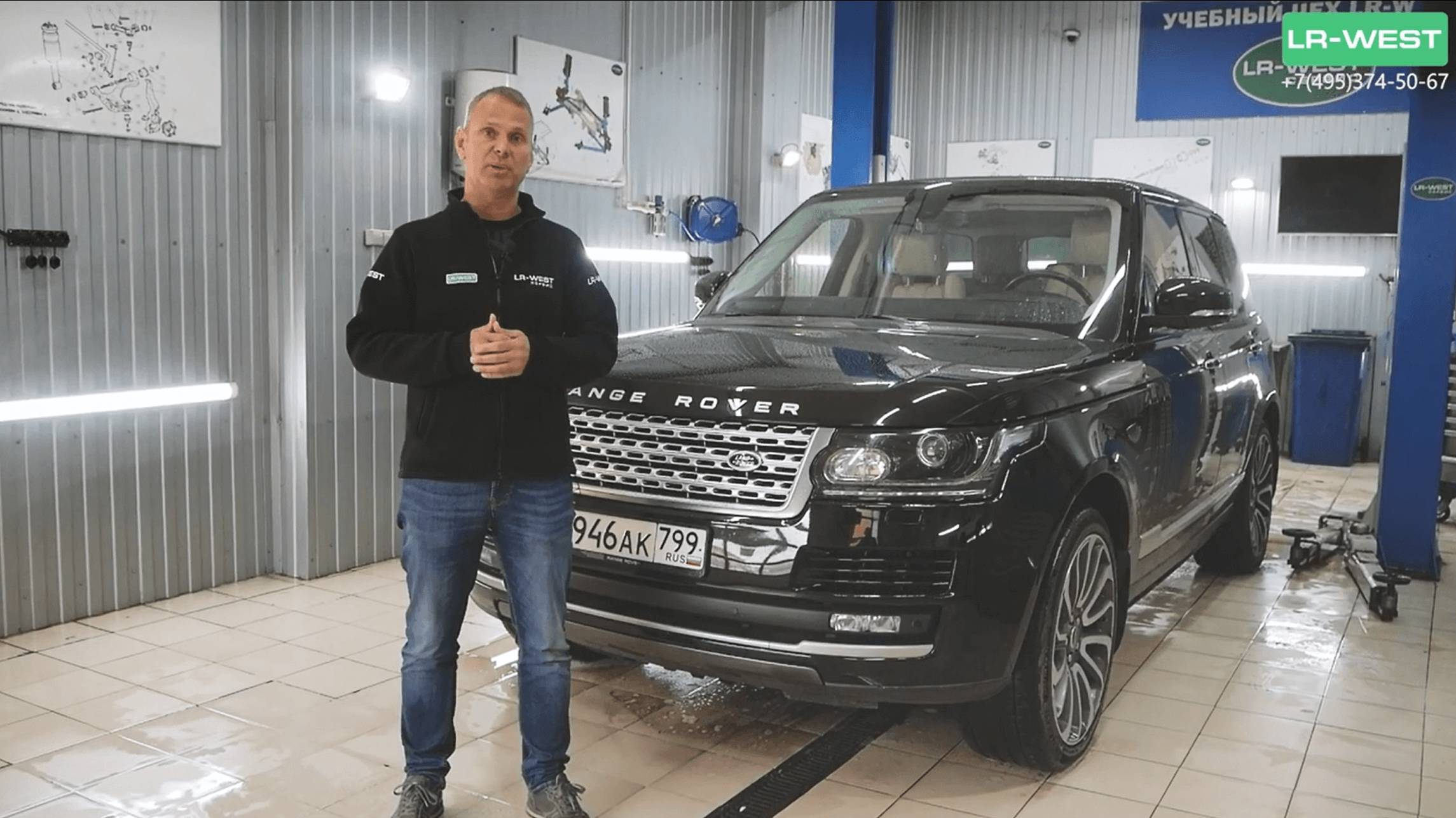 Препятствие для угонщиков Рендж Ровер. Отключение "бесключевого" доступа. смотреть онлайн