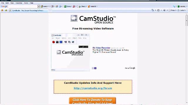 Best Screen Recorder for Windows 7, XP, and Vista - CamStudio 2.0 смотреть онлайн