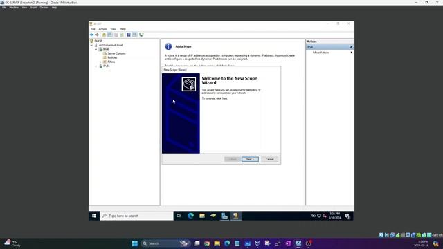 Installing and Configuring DHCP Server on Windows Server 2022 Step by Step Practical Demo | HINDI смотреть онлайн