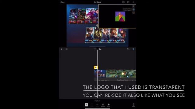 How To Put A Logo In Any Video - iMovie смотреть онлайн