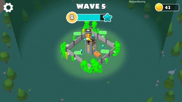 Zombie Apocalypse: Idle Guard - Gameplay Walkthrough Part 1 Wave 1-7 Zombie Army Defense (Android) смотреть онлайн