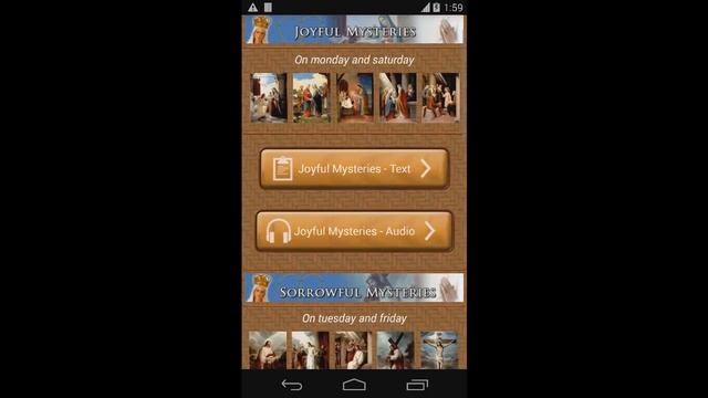 Holy Rosary Audio - Android Application