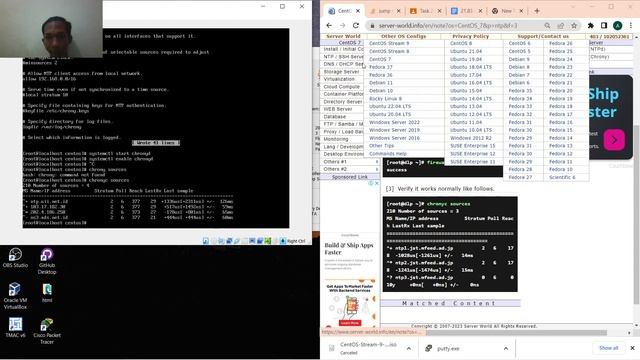 Instalasi NTP & SSH Server di CentOs смотреть онлайн