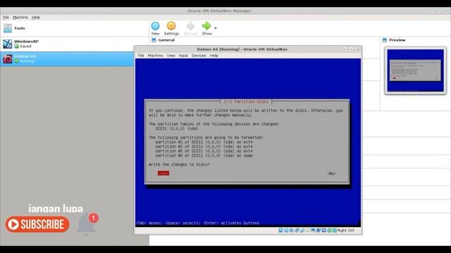 Cara Menginstall Debian 9 dengan Virtualbox смотреть онлайн