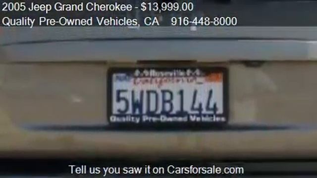 2005 Jeep Grand Cherokee Limited 4WD - for sale in Roseville смотреть онлайн