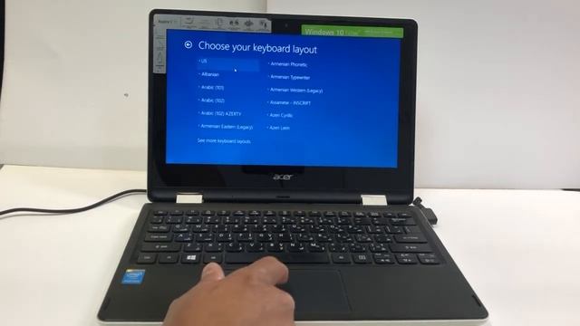 How to restore, recovery and factory reset aspire R 11 laptop смотреть онлайн