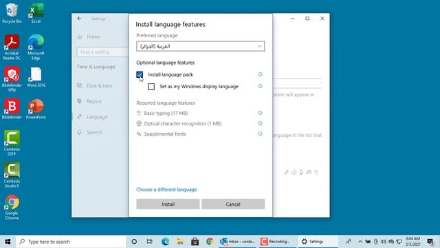 How to Install and Use a different Language Keyboard in Windows 10 смотреть онлайн
