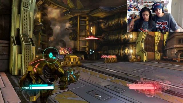 Transformers Fall of Cybertron - Part 1 - My Wife's turn (Campaign) [PLAYSTATION 4 / XBOX ONE] смотреть онлайн