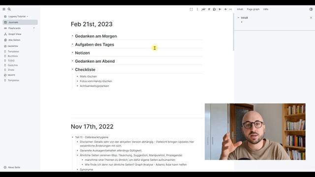 Mehr aus deinem Logseq Journal herausholen смотреть онлайн