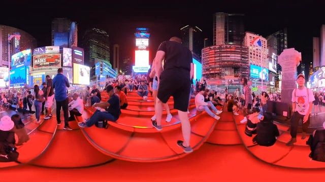 360° VR Video | NEW YORK TIME SQUARE