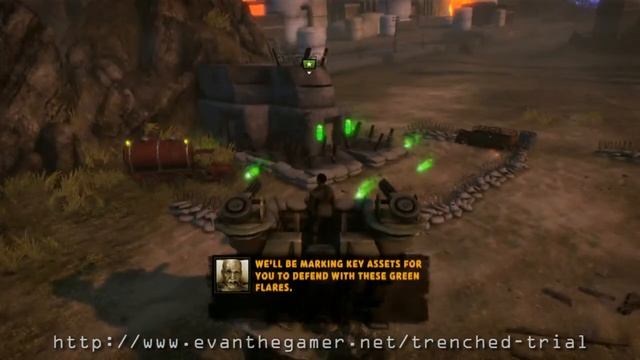Trenched XBLA Walkthrough (Trial Version) Part 1 HD смотреть онлайн