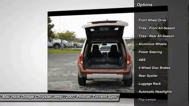 2007 Pontiac Torrent Austin 707172A смотреть онлайн