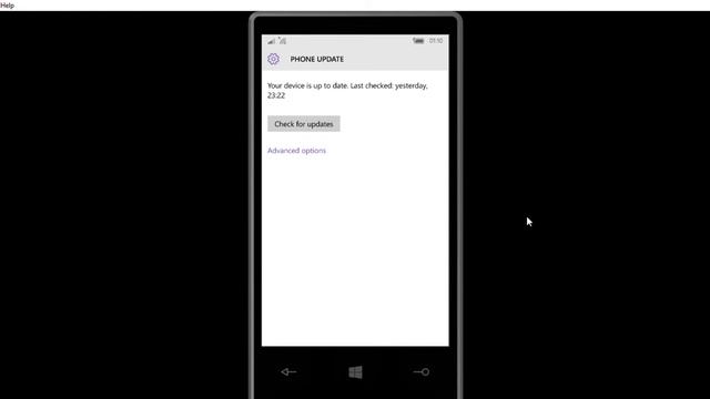 Windows 10 mobile: How to check for phone update смотреть онлайн