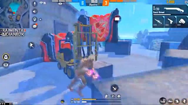 Indian b2k || attack on Titan in free fire 2 || only one tap headshot in custom ground gameplay смотреть онлайн
